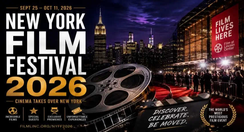New York Film Festival 2026 Banner